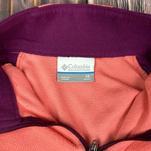 Columbia Fleece 3/4 Zip- XS - Picture 5 of 9